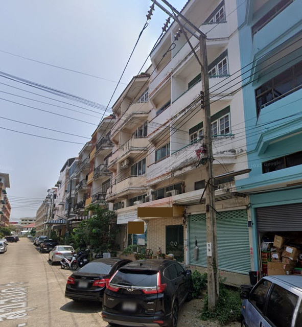 MRT หลักสอง 17ตร.วา ซ.สุขสันต์ 2-8 อาคารพาณิชย์ 4.5 ชั้น .280 ตร.