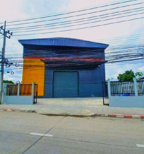 เพลินนารีมอลล์ 1.3กม. MRT วัชรพล 2.2กม.ให้เช่าโกดัง 2 ชั้น .1302ต