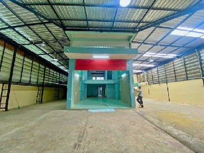 โกดัง .400 ตร.รร.สวนกุหลาบ สระบุรี 1.7 กม.โรบินสัน .อาคาร 3 ชั้น