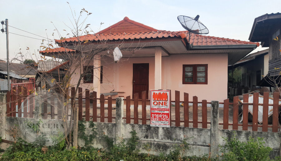 บ้านเดี่ยว ชั้นเดียว 51.30 ตารางวา อ.เขาย้อย จ.เพชรบุรี