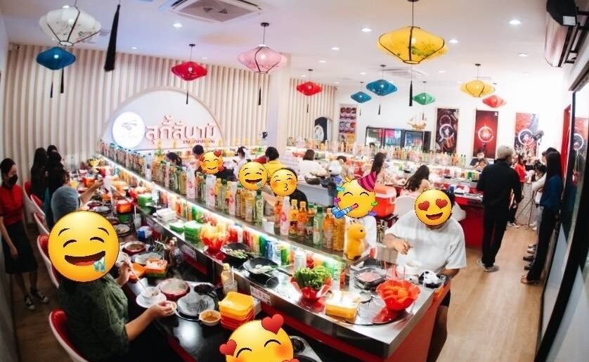 หลุดจอง ร้านชาบูหม่าล่าสายพาน ลาซาล ในโครงการ 105 village