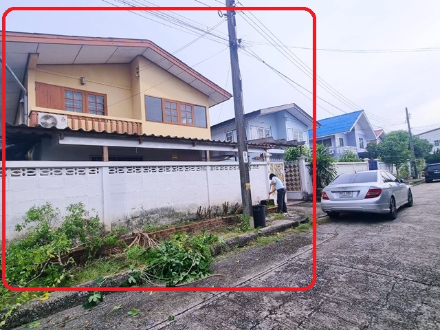 NIDA 2.6กม. สนามกอล์ฟนวธานี MRTสัมมากร สวนเสรีไทย 53-59 บ้าน 2ชั