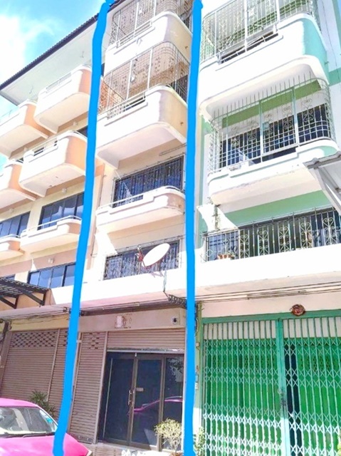 จอมทอง บูรณะ-สุขสวัสดิ์ 22-30 ให้เช่าอาคาร 4.5 ชั้น 26ตร.วา.426ตร