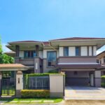 บ้านเดี่ยวนาราสิริ ปิ่นเกล้า-สาย1 แปลงมุมติดสวน 4 ห้องนอน 5 ห้องน