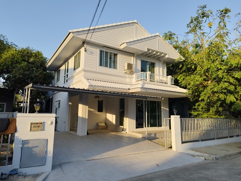 ขายบ้าน มบ.พฤกษ์ลดา1 ลำลูกกา คลอง4 ราคา3.59M ภายในเดือน ส.ค.เท่า
