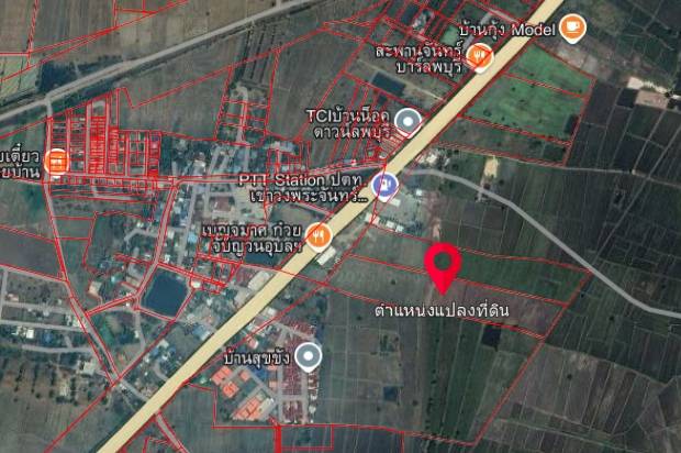 ขายที่ดิน ทำเลทอง ต.ห้วยโป่ง อ. โคกสำโรง จ.ลพบุรี