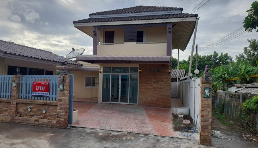 ขายบ้านเดียว 2 ชั้น อ.ท่าม่วง ต.พังตรุครั จังหวัดกาญจนบุรี