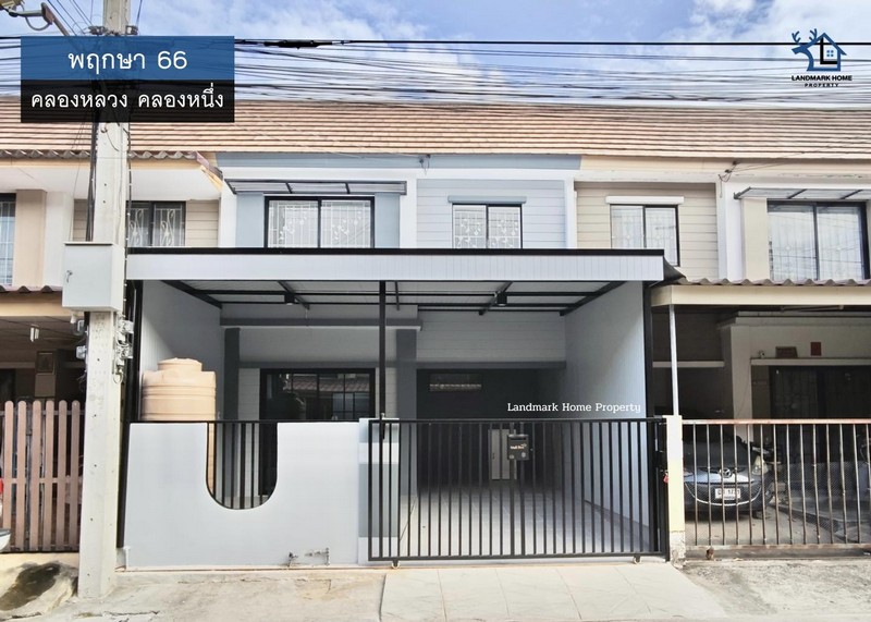 lN-049 ขายทาวน์โฮม 2 ชั้น พฤกษา66 คลอง1