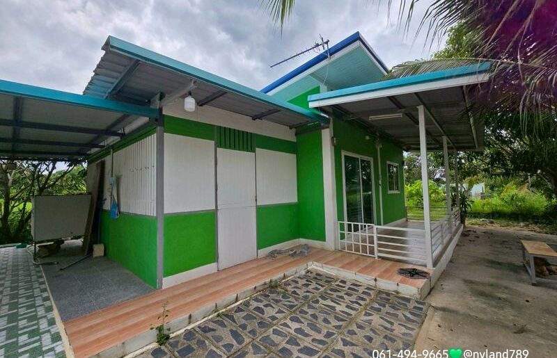 ขายบ้านสวน อยู่เขตเทศบาล ต.พิกุลออก อ.บ้านนา จ.นครนายก