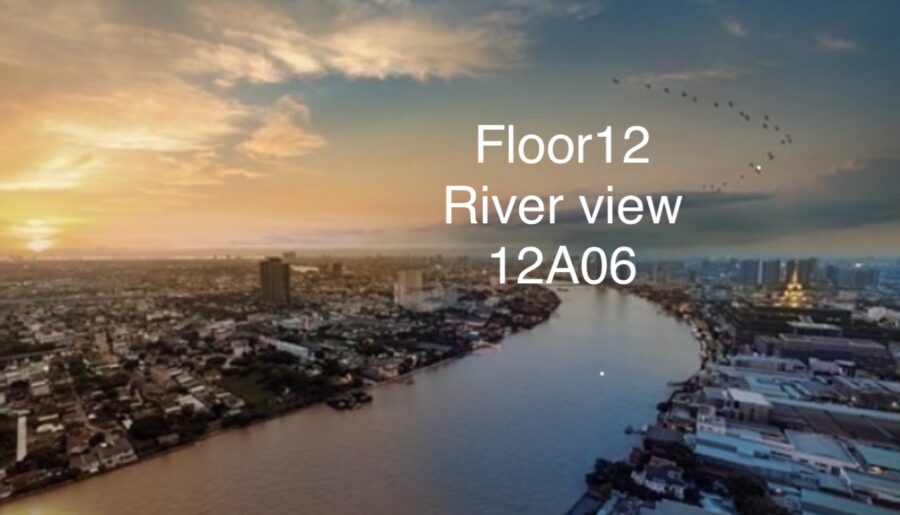 ขายดาวน์ วันเวลา วิวแม่น้ำ ห้องนี้สวยสุดในตึก! วิวดี ราคาโดน