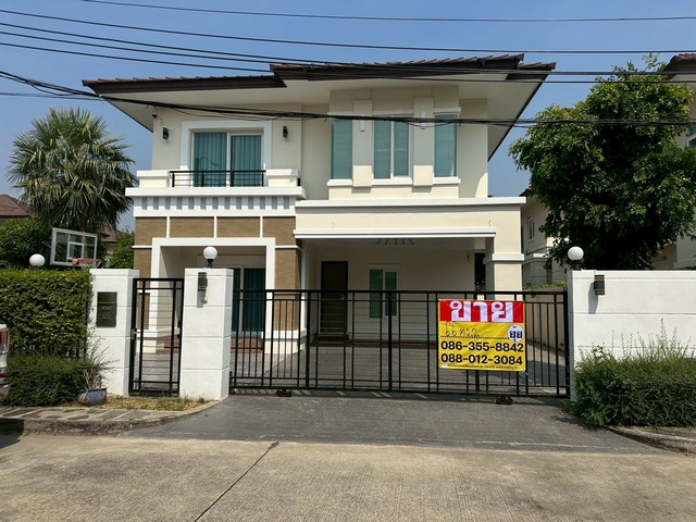 ขายบ้านเดี่ยว 66 ตรว. โครงการหมู่บ้านเดอะซิตี้ ราชพฤกษ์ พระราม 5