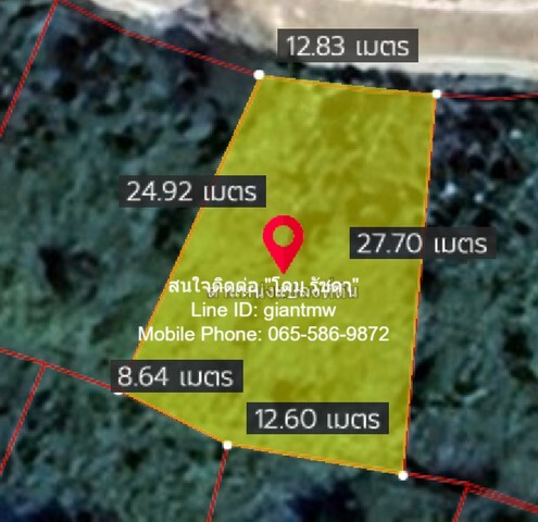 ขายที่ดินจัดสรร “หมู่บ้านจามจุรี บางบัวทอง” (ถ.ราชพฤกษ์ 4 กม.)