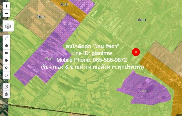 ขายที่ดินเปล่า (ราคาประเมินกรมธนารักษ์) ติด ถ.สุวินทวงศ์ 35-3-12