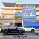 ขายตึกถนนพุทธบูชา 42 ตร.ว. 3 ชั้น พร้อมดาดฟ้า ทุ่งครุ