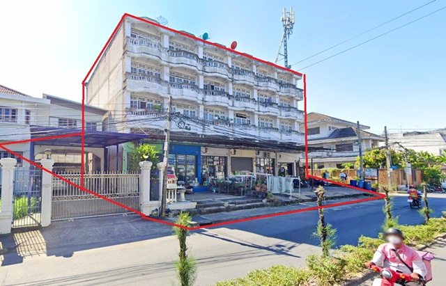 อาคารพาณิชย์ 6 คูหา 4.5 ชั้น ม.กรุงเทพกรีฑา 1-7 รามคำแหง60 350