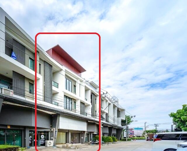 ตลาดเคหะออเงิน 1.8 กม. จตุโชติ อาคารพาณิชย์ 3.5 ชั้น 40ตร.วา. 490