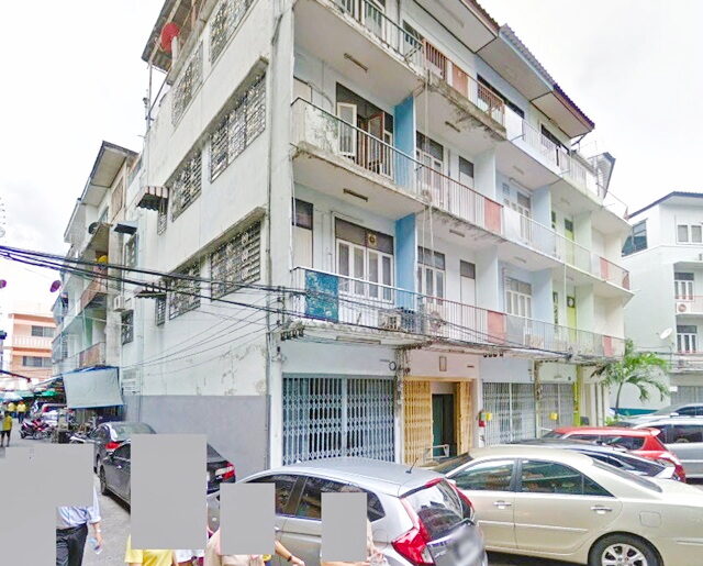 กรุงเกษม สะพานพระราม8 450ม. อาคารพาณิชย์ 4ชั้น ตลาดนางเลิ้ง 1.3ก