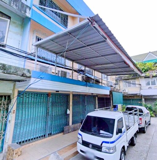 BTS สำโรง 900 ม.ให้เช่าอาคารพาณิชย์ 3 ชั้น 2คูหา กว้าง 8 เมตร