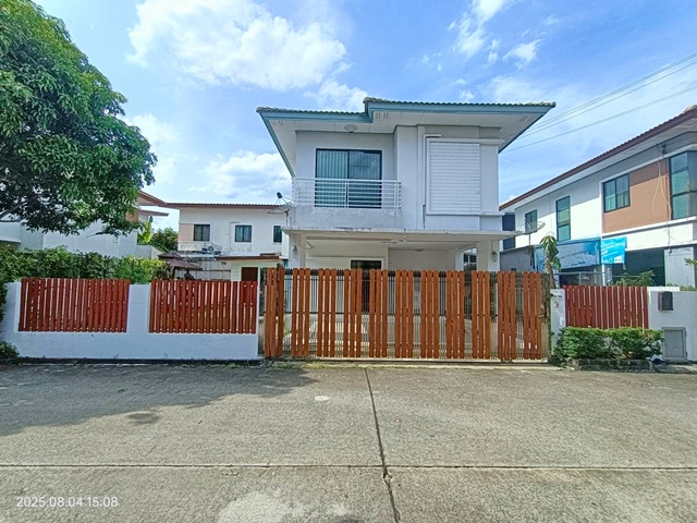 บ้านฟ้าปิยรมย์ 4นอน ให้เช่าบ้านเดี่ยว 2 ชั้น ไทวัสดุ ลำลูกกา 1.7