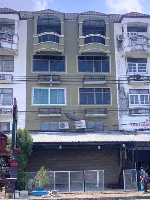 เช่าอาคารพาณิชย์ 4 ชั้น 1คูหา บางปรอก ปทุมสายใน รร.วัดโคก 500 ม.