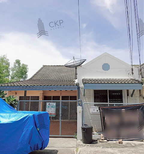 บ้านแฝด มบ.สายใย ใกล้ตลาดและโรงเรียน ต่อเติมเต็มพื้นที่