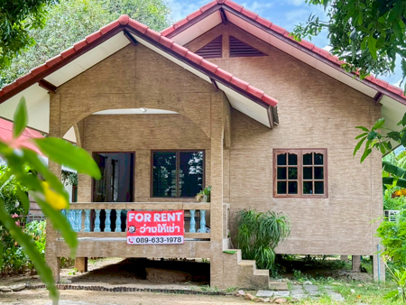 บ้านเดี่ยว 1 ห้องนอน ใกล้หาดละไม เกาะสมุย เพียง 16,000 บาทต่อเดือ