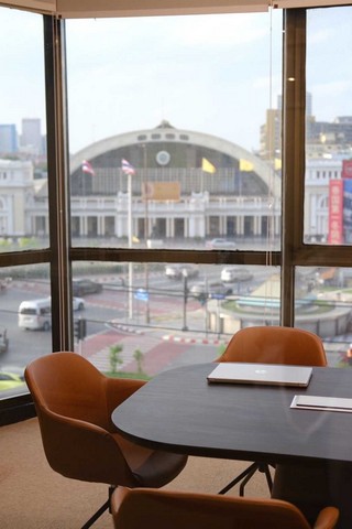 ให้เช่า Serviced Office ตึกตั้งฮั่วปัก พระราม 4 ติด MRT หัวลำโพง