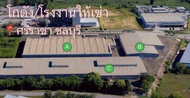 โกดังโรงงานให้เช่า – ศรีราชา WHA1 บ่อวิน คลังสินค้า ผังสีม่วงเข้ม