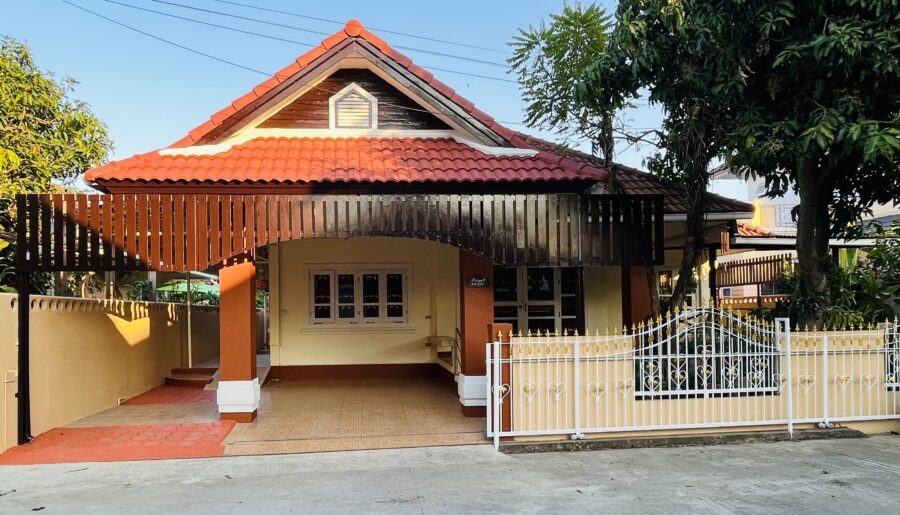ขายบ้านเดี่ยวชั้นเดียว ทำเลดี ในทำเลป่าแดด-แม่เหียะ เมืองเชียงใหม