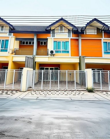 ขายทาวน์โฮม 2 ชั้น The Palm City Hill Pattaya ถนนชัยพรวิถี 25