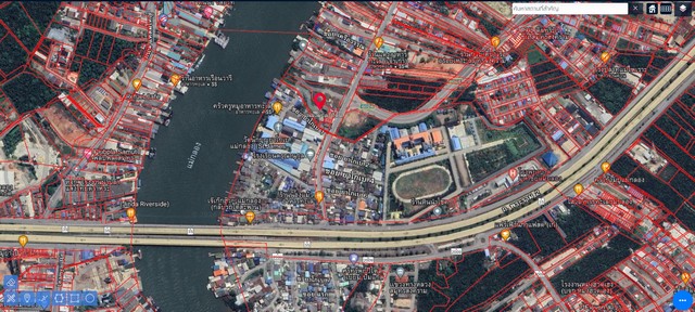 ที่เปล่าติดถนนราษฎร์ประสิทธิ์ ที่ดินบางจะเกร็ง