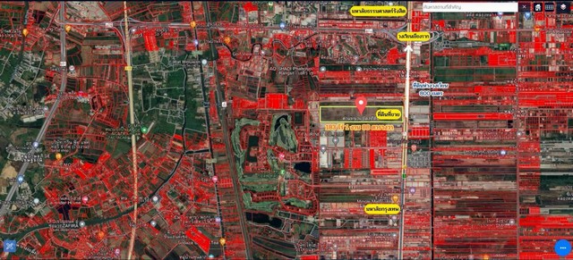 ขายที่เปล่าติดถนนพหลโยธิน..ขายที่เปล่าคลองหลวงปทุมธานี โฉนด 1 ใบ