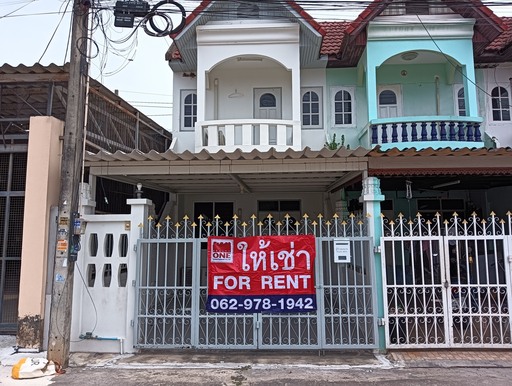 ปล่อยเช่าทาวน์เฮ้าส์ 2 ชั้นโครงการหมู่บ้านอยู่ดีวิลล่า