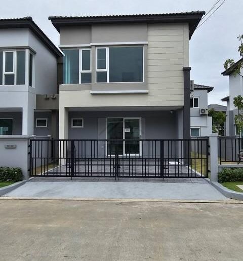 ให้เช่าบ้านแฝด 2 ชั้น 36 ตรว. 3 ห้องนอน โครงการแกรนด์ พลีโน่ เมกะ