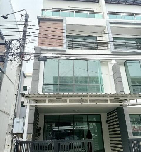 ให้เช่าโฮมออฟฟิศ 4 ชั้น โครงการเอ็นเตอร์ไพร์ซ ปาร์ค บางนา-ตราด