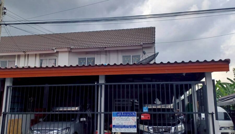ทาวน์เฮ้าส์ ม.พฤกษา 64/1 แปลงริม 31.40 ตรว. ถนนเลียบคลองสาม ปทุ