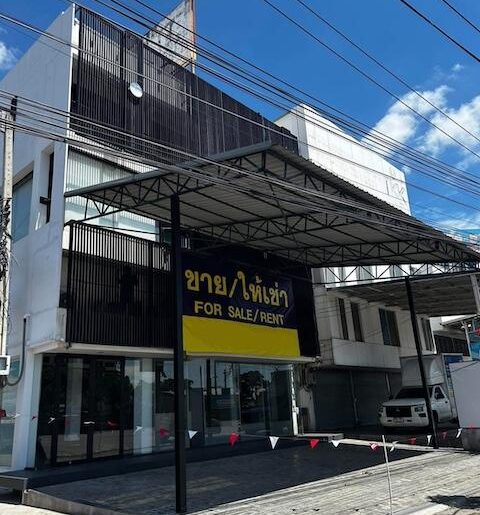 ให้เช่าอาคารพาณิชย์4ชั้นย่านกิ่งแก้วบางพลีสมุทรปราการ