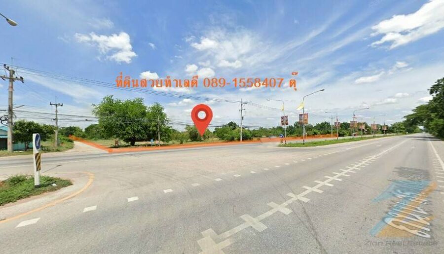 ขายด่วนที่ดินสวยถมแล้ว 6-1-6 ไร่ ติดถนน 2 ด้าน วิเชียรบุรี เพชร