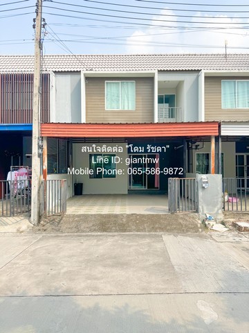 ขายทาวน์โฮม 2 ชั้น “ม.เดอะ คัลเลอร์ส รังสิต-คลอง 4” 20.7 ตร.ว.