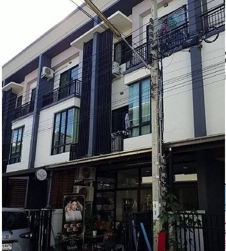 ขายทาวน์เฮ้าส์มือสองสะพานสูง กรุงเทพมหานคร โครงการ ซิตี้ลิงค์ พระ
