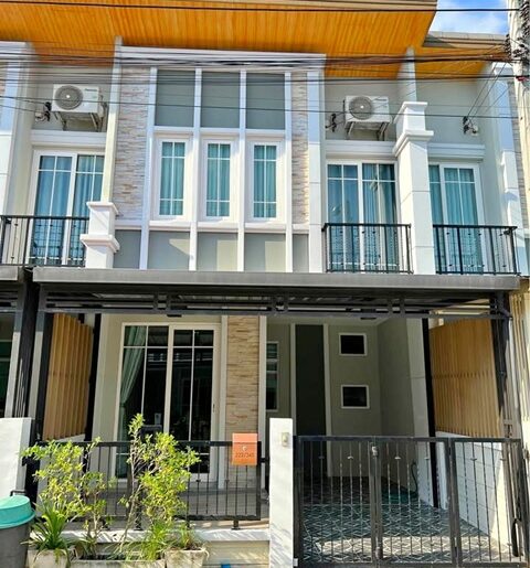 ตลาดราชพฤกษ์ 2.3 กม.ถ.กาญจนาภิเษก บางนา-สวนหลวง โครงการหรูมีส่วนก