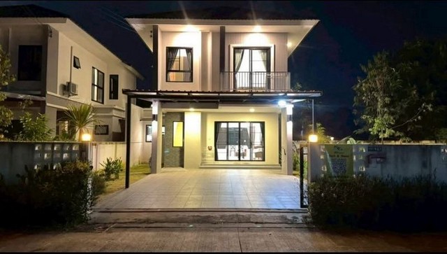 ให้เช่า บ้านเดี่ยว 2 ชั้น โครงการ ภักดีวิลเลจ แม่ริม เชียงใหม่