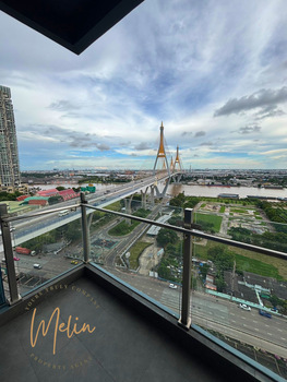 ให้เช่า Sapphire Condo ห้องใหม่! วิวแม่น้ำเจ้าพระยา |2 ห้องนอน แต
