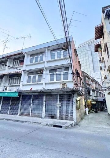 อาคาร 2คูหา 3ชั้นหลัง เยาวราช 2.8 กม. บรรทัดทอง BTSสนามกีฬา 900 ม