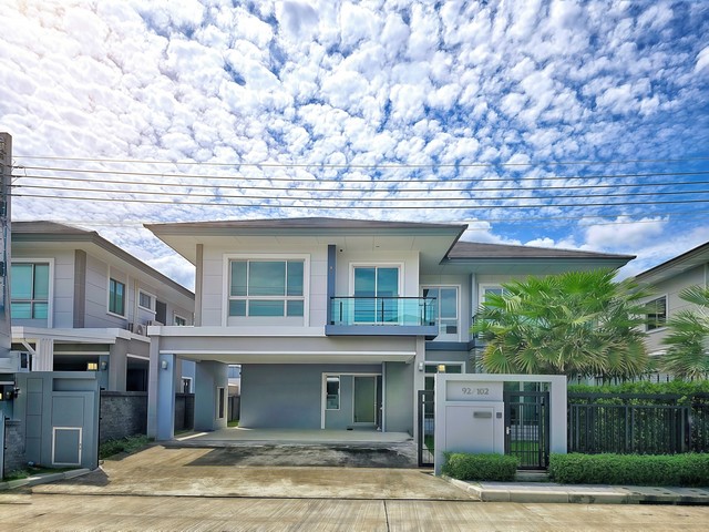 ขายบ้านเดี่ยว 2ชั้น สภาพสวย The Plam แจ้งวัฒนะ-ชัยพฤกษ์ 75.2 ตร.