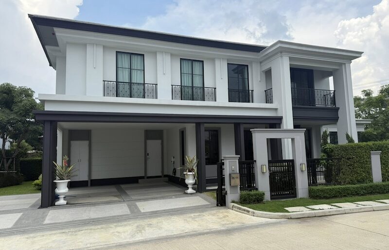 BS989 ขายบ้านเดี่ยว 2ชั้น โครงการเศรษฐสิริ แจ้งวัฒนะ ประชาชื่น2