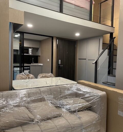 BH3698 ให้เช่า/ขาย คอนโด Knightsbridge Space Rama 9 แบบ Duplex 2