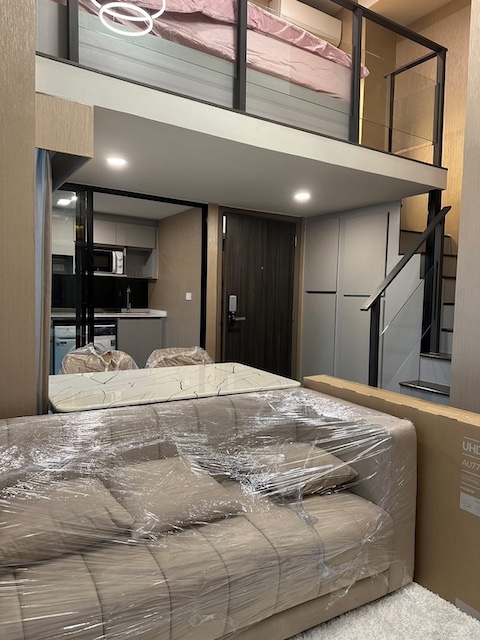 BH3698 ให้เช่า/ขาย คอนโด Knightsbridge Space Rama 9 แบบ Duplex 2