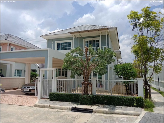 BH3241 ให้เช่าบ้านเดี่ยวเปล่า 59 ตร.ว. วิวสนามกอล์ฟ ซอยชวนชื่นไพร