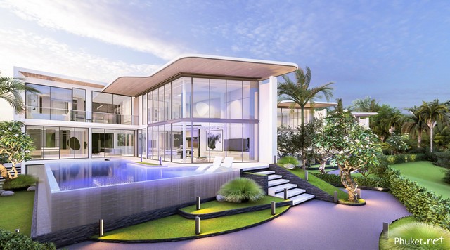 For Sales : Kathu, Luxurious and modern pool villa, 5B7B